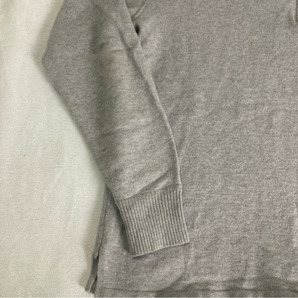 Men's Sweater The North Face Pullover California Heritage Gray Sz S Quarter Zip - Picture 8 of 16